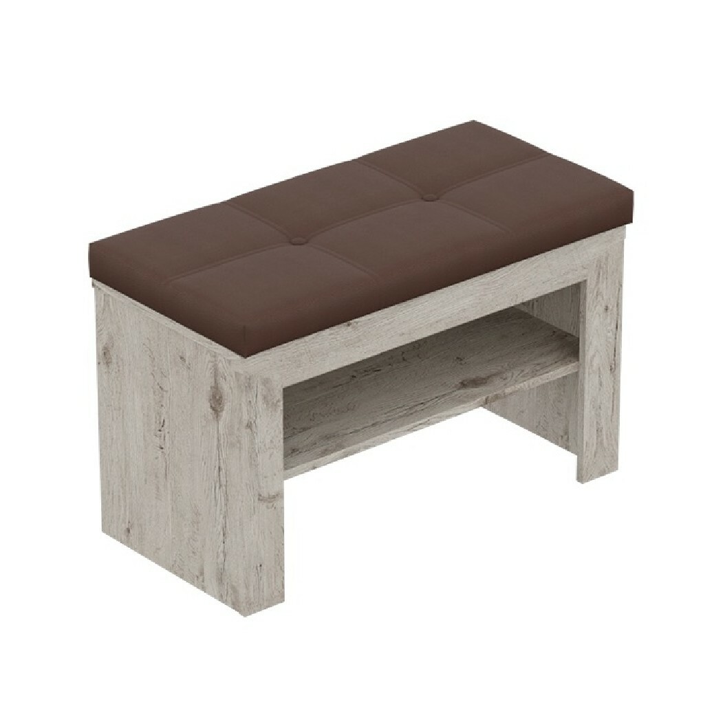 Соренто прихожая Тумба открытая Дуб Бонифаций