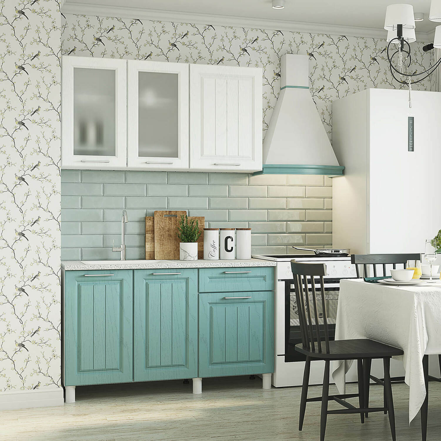 "Trend 1300" МДФ Мрамор арктик - бетон грей