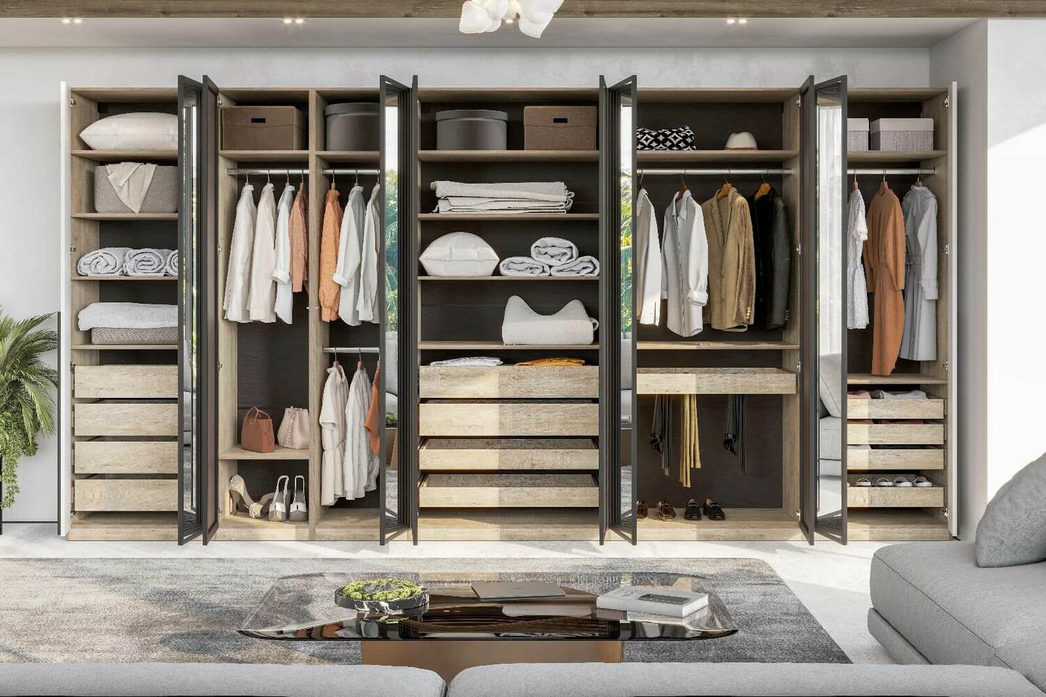 Гардеробная "Этна" СТМ Гардеробная "Этна" СТМ